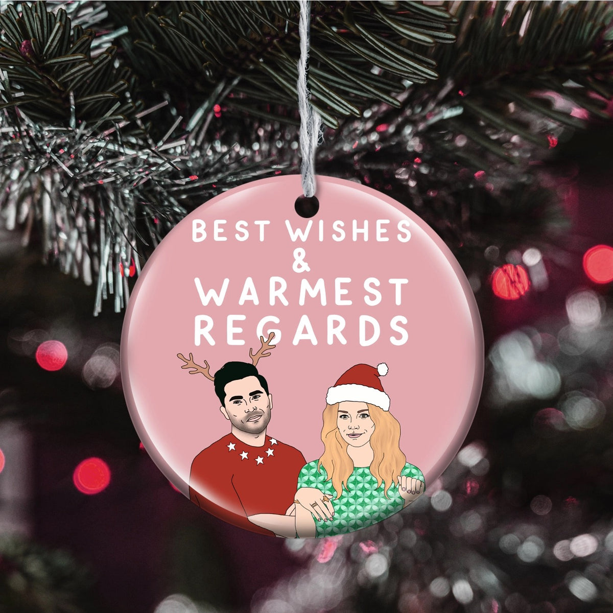 Schitt's Creek Warmest Regards Ornament Citizen Ruth Outer Layer