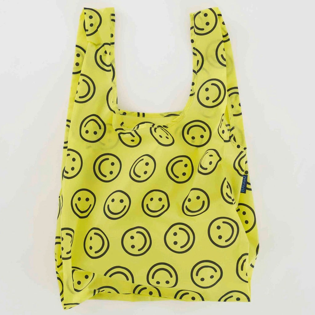 Standard Baggu Yellow Smiley Face Baggu Outer Layer