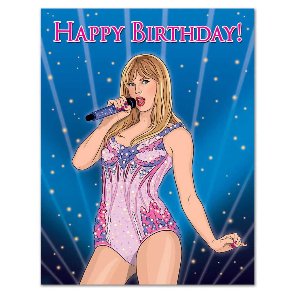 Taylor Greatest Era Birthday Card.