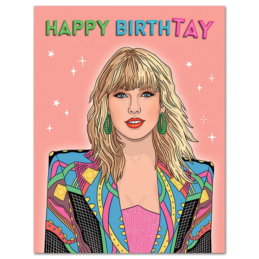 Taylor Swift birthday card.