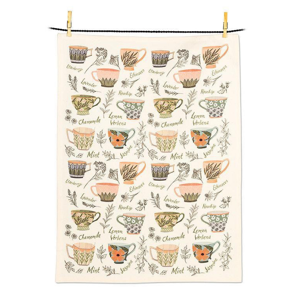Tea Garden Tea Towel.