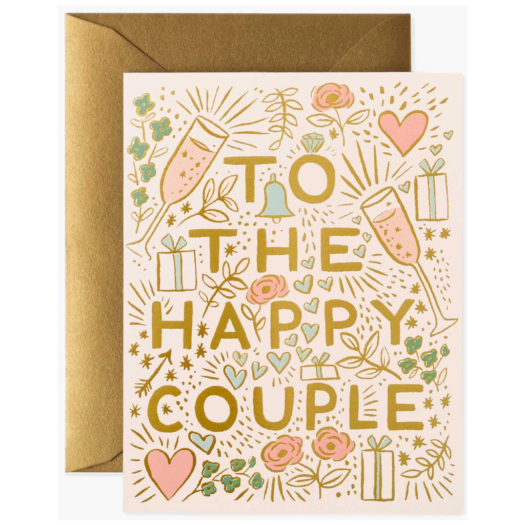 To The Happy Couple Rifle Paper Card.