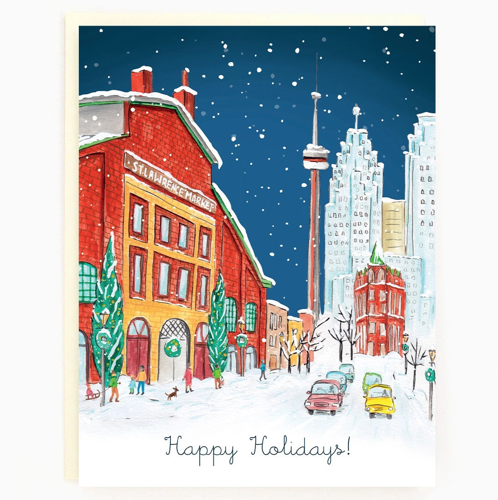 Toronto St. Lawrence Market Holiday Card.