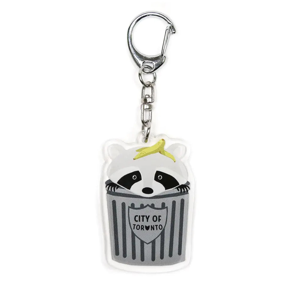 Toronto Trash Panda Acrylic Keychain | Crywolf – Outer Layer