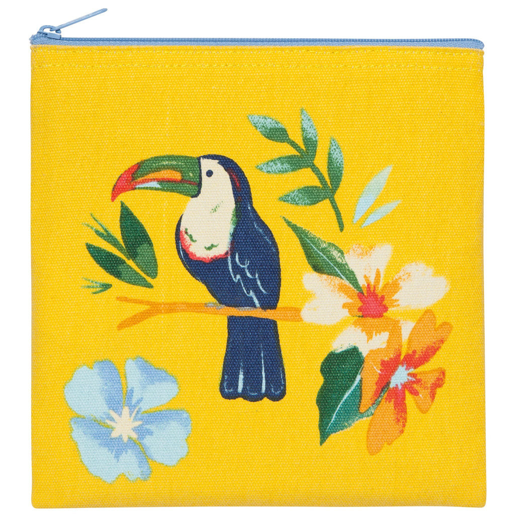 Tropical Trove Snack Bag with Toucan.