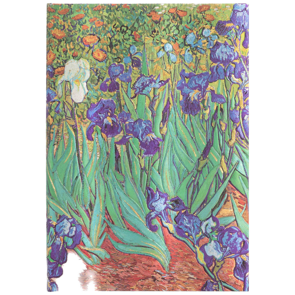 Van Gogh's Irises Hardcover Midi Lined Journal.