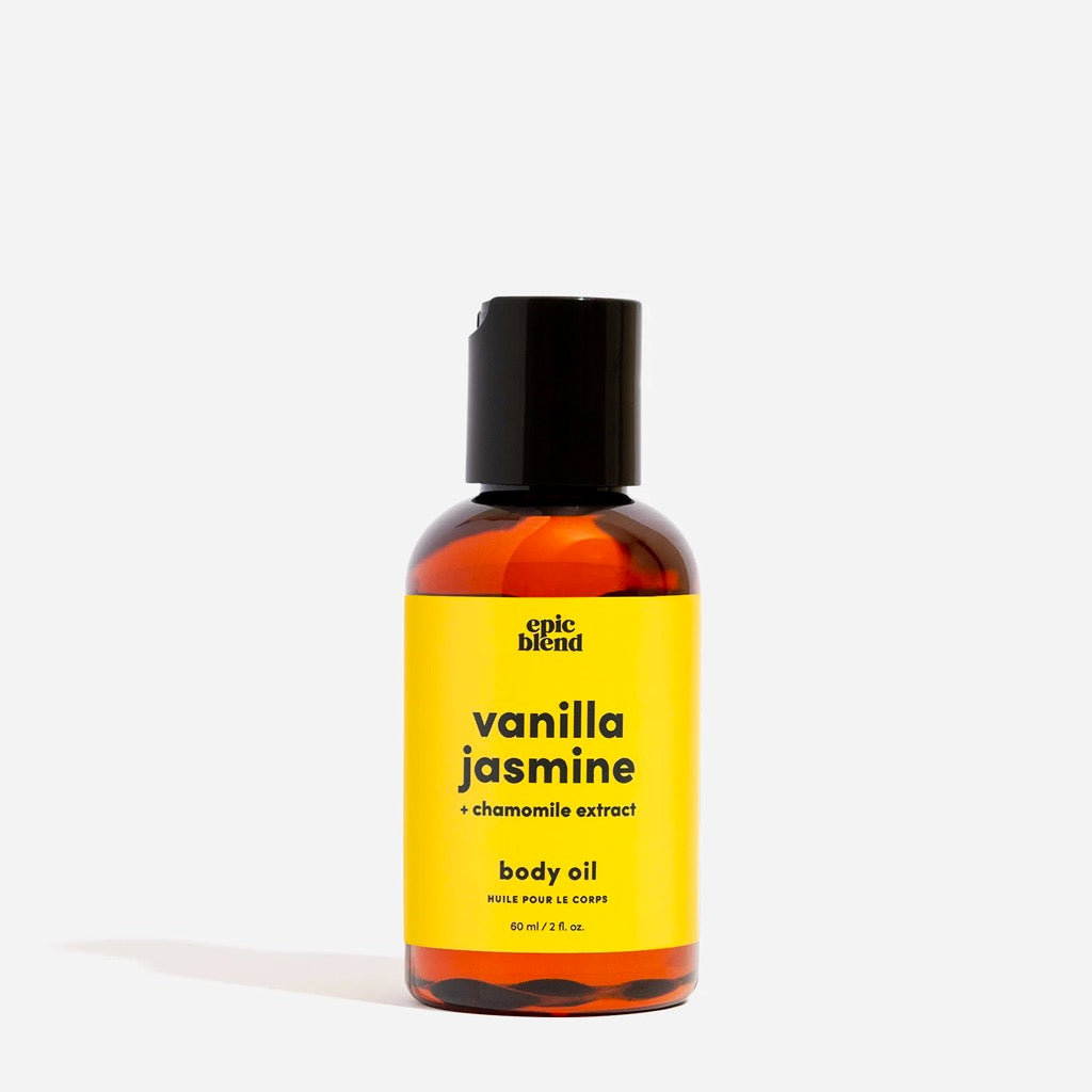 Vanilla Jasmine Body Oil 2oz Epic Blend Outer Layer