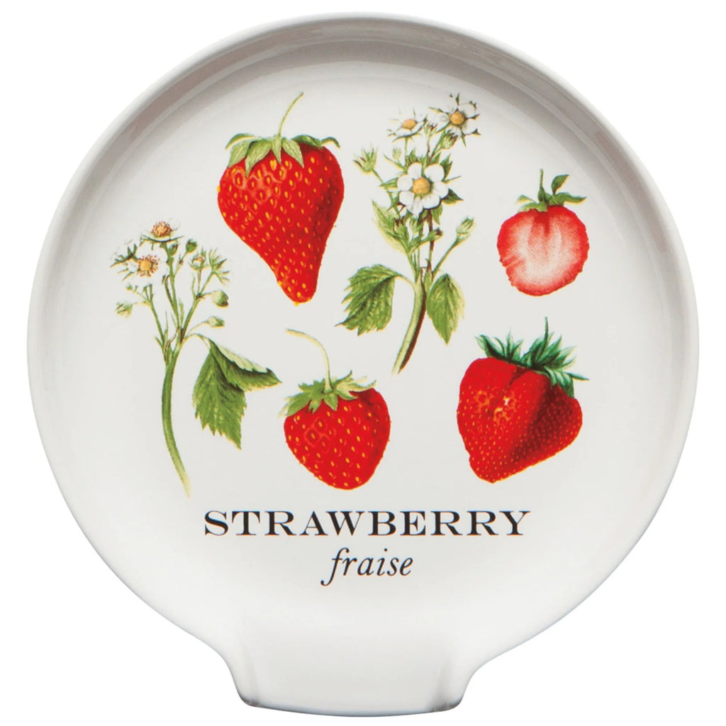 Vintage Strawberries Spoon Rest.