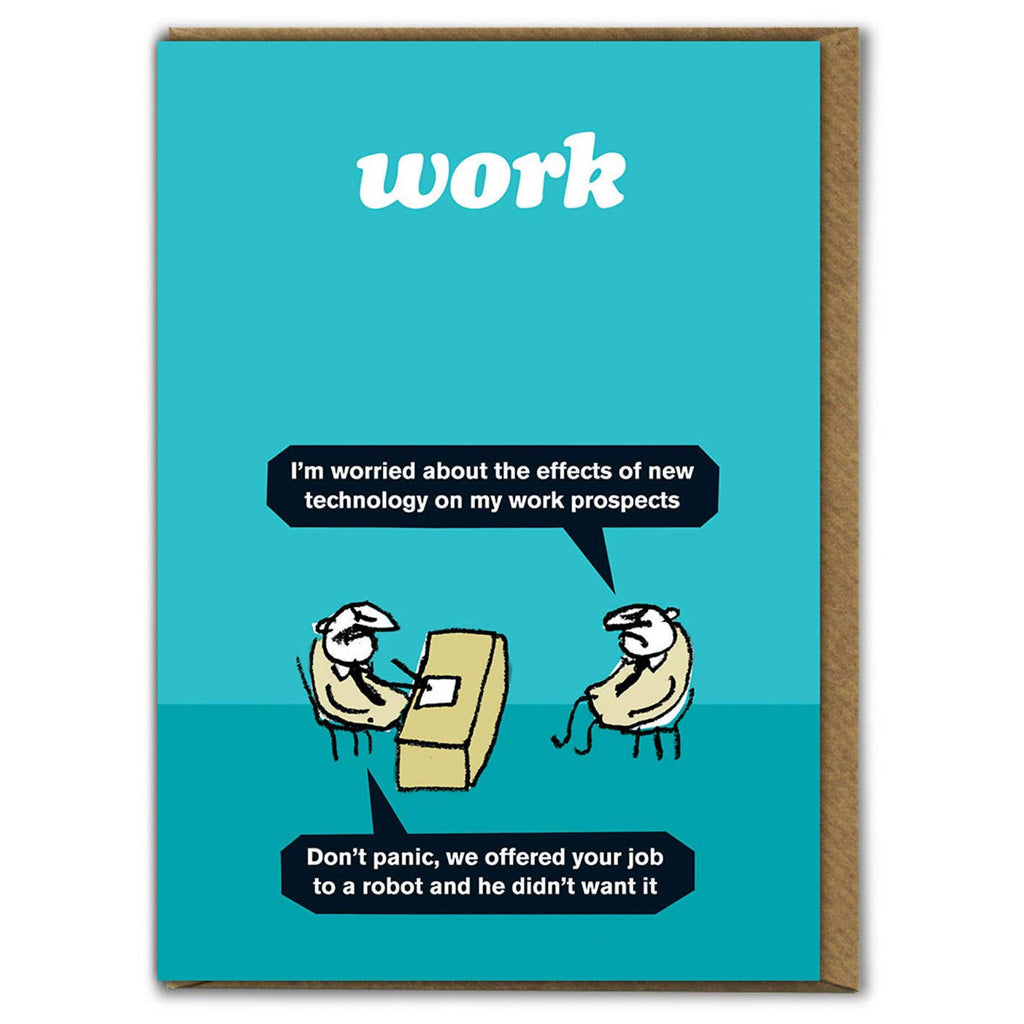 Work Robot Card.