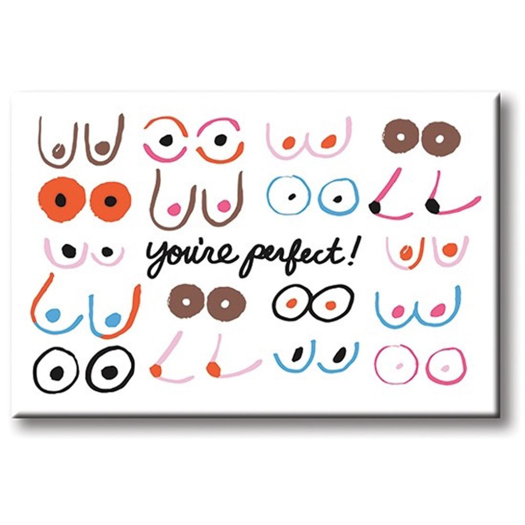 You're Perfect Boobs Magnet by The Found – Outer Layer