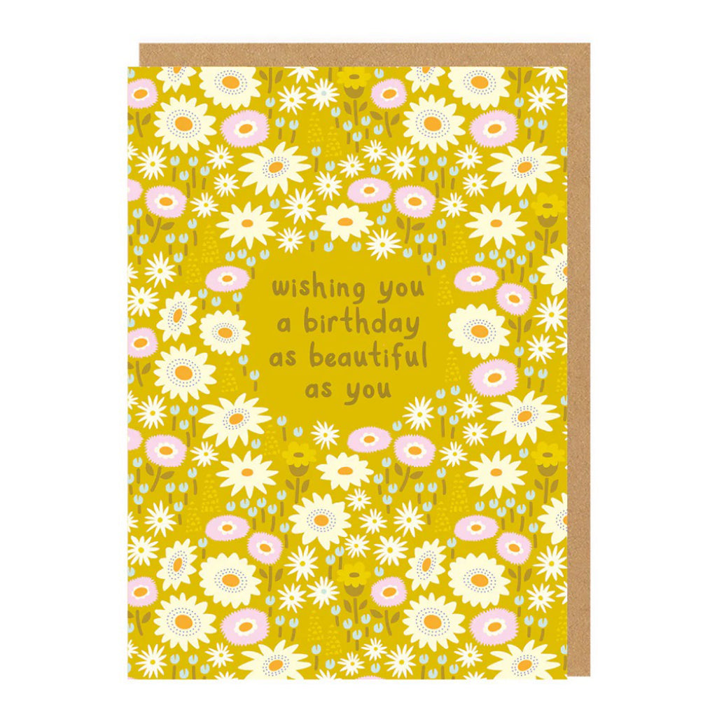 A Birthday As Beautiful As You Card.