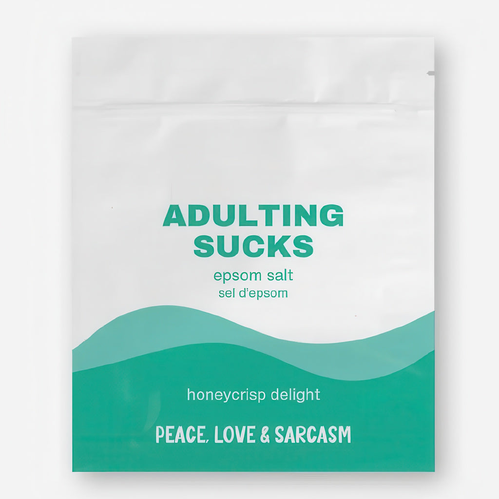 Adulting Sucks Epsom Salt Bath Soak.