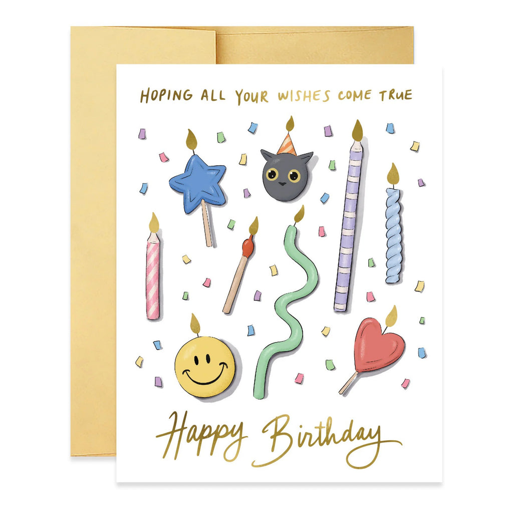 All Your Wishes Come True Birthday Card.