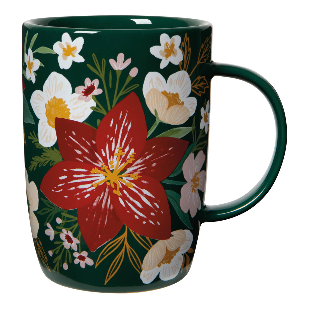 Amaryllis Christmas Tall Mug.