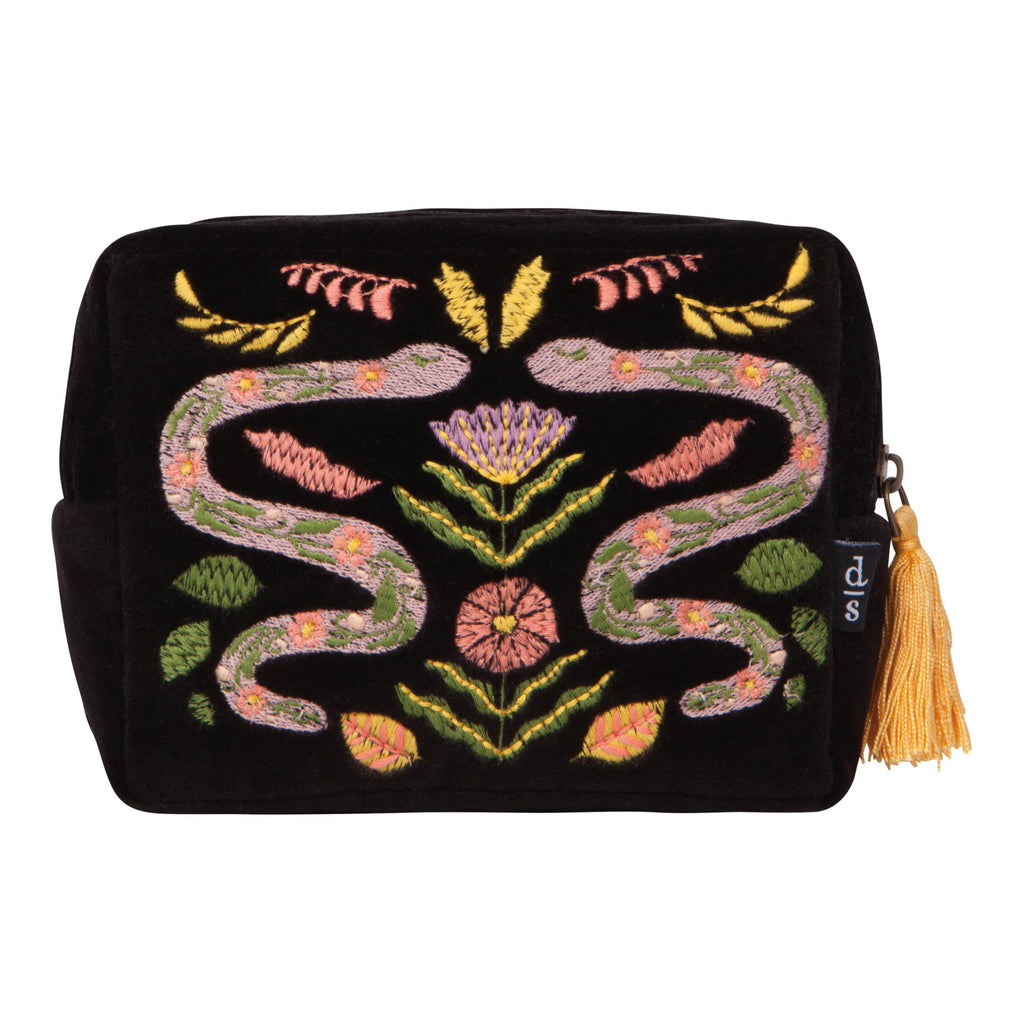 Amulet Embroidered Pouch.