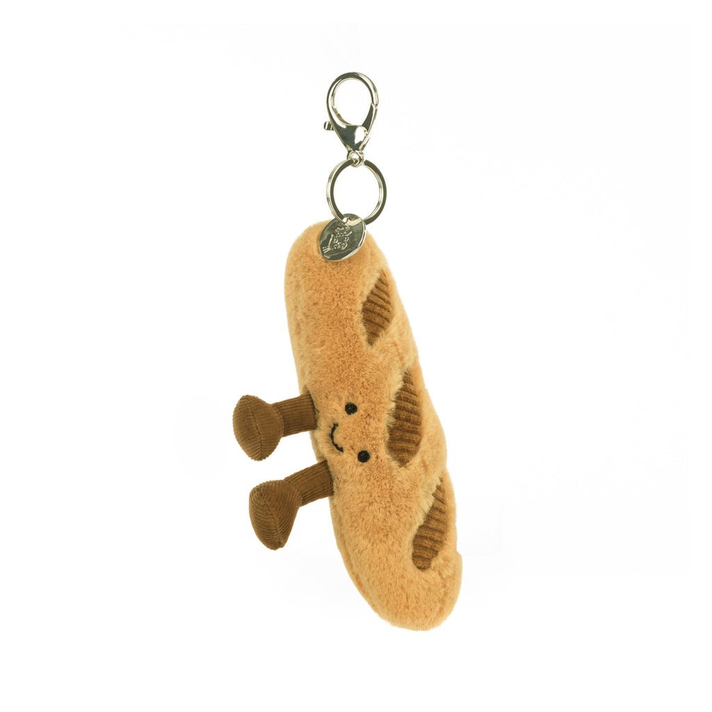 Angle view of Amuseables Baguette Bag Charm.
