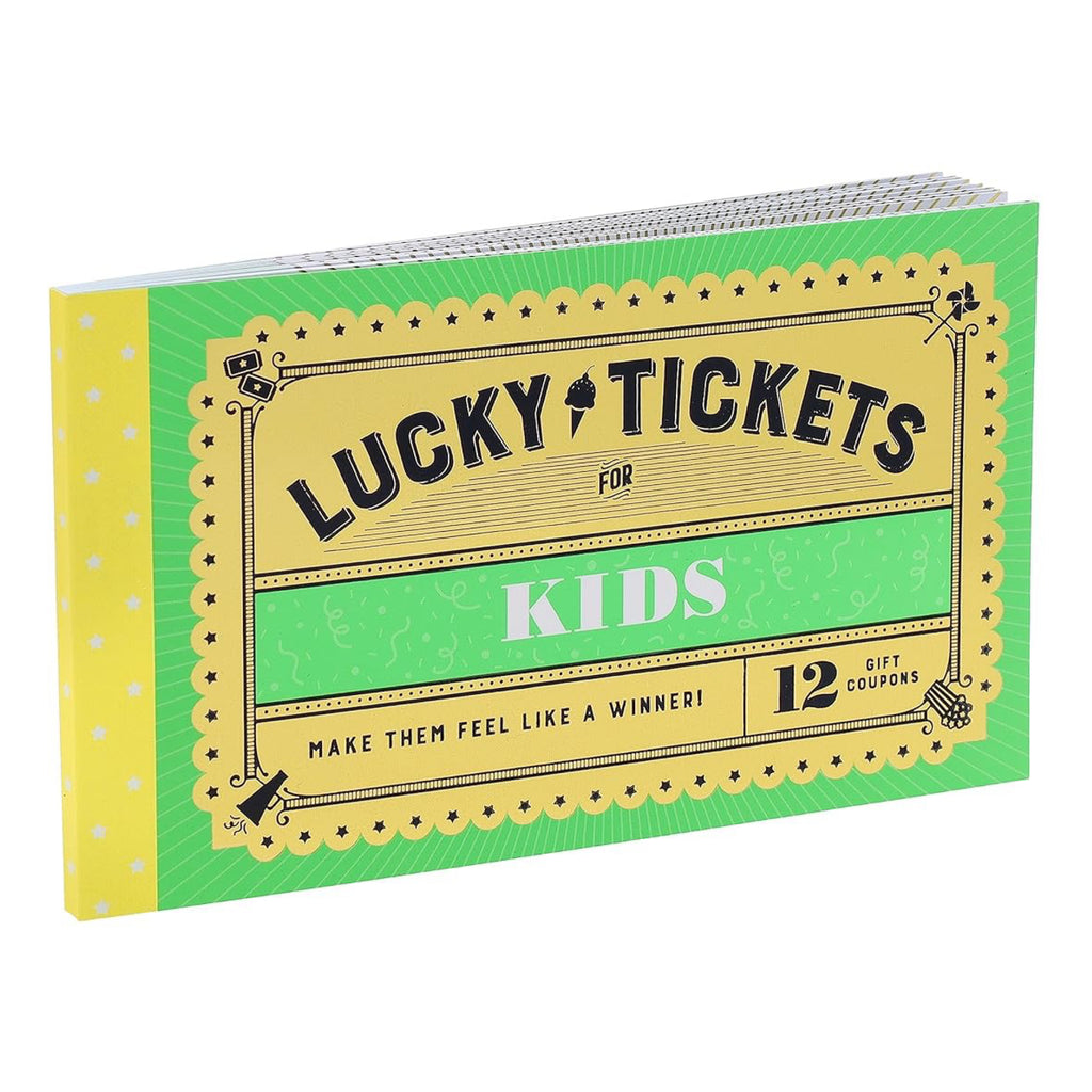 Angle view of Lucky Tickets For Kids.