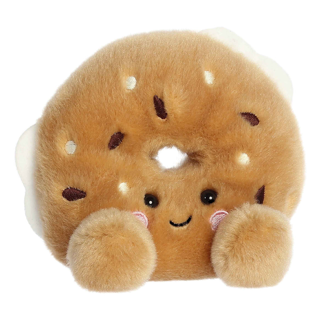 Angle view of Tony Everything Bagel Palm Pal.