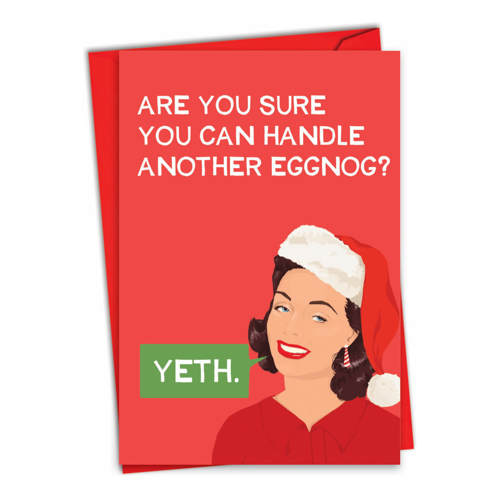 Another Eggnog Christmas Card.