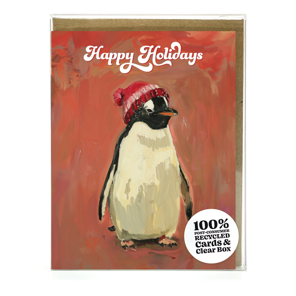 Aquatic Animals Happy Holidays Boxed Cards.