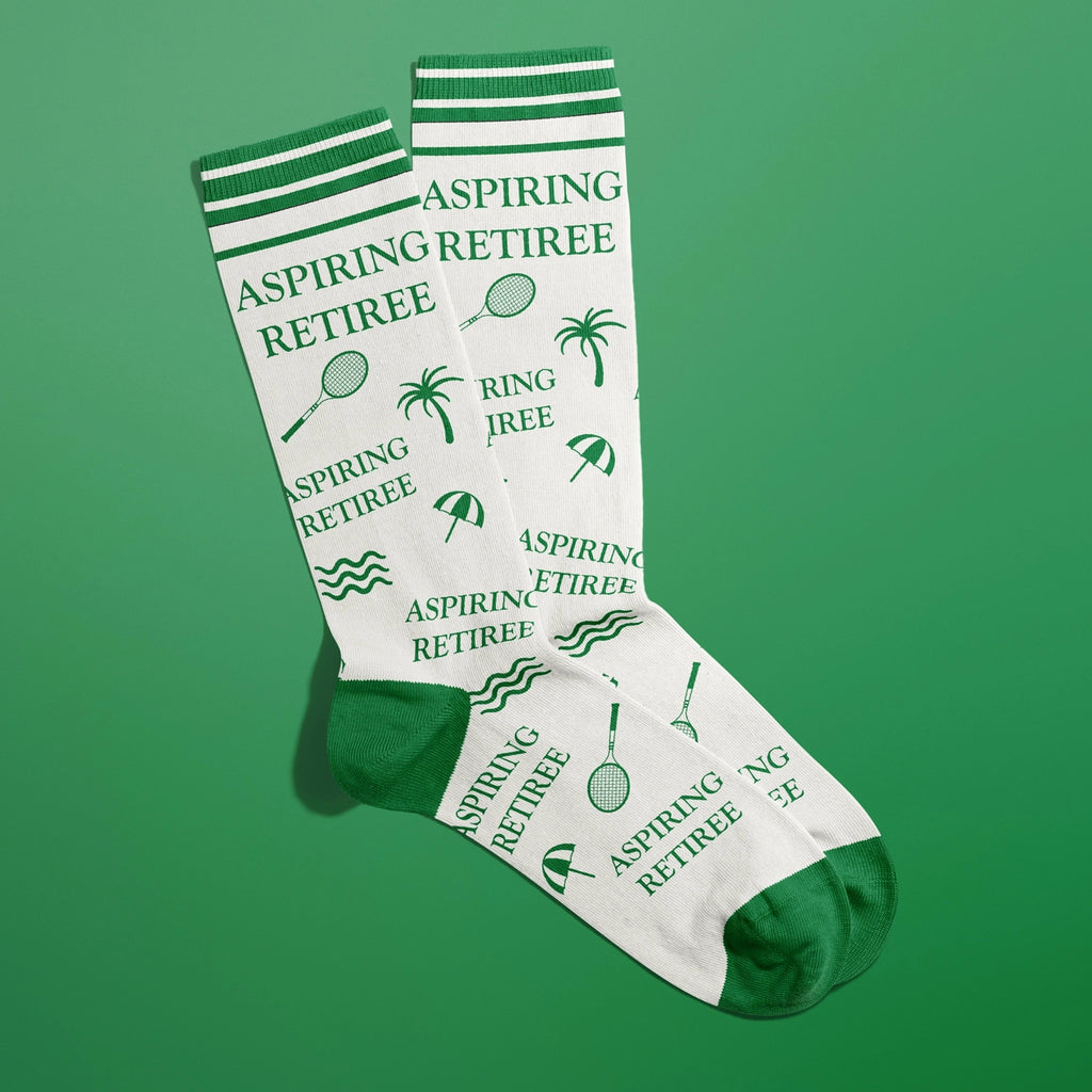 Aspiring Retiree Socks - alt view.
