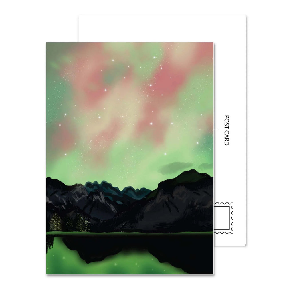 Aurora Borealis Postcard.