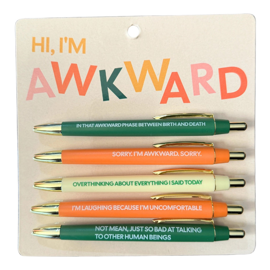 Awkward Pen Set.