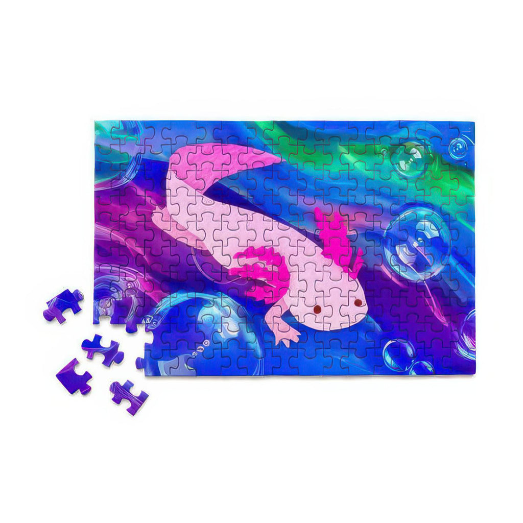 Axolotl Mini Jigsaw Puzzle.