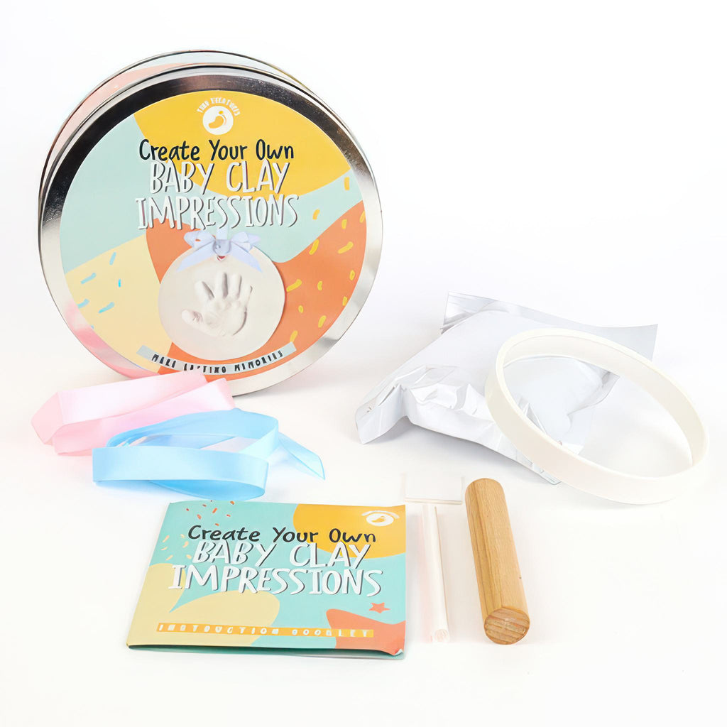 Baby Clay Impressions contents.