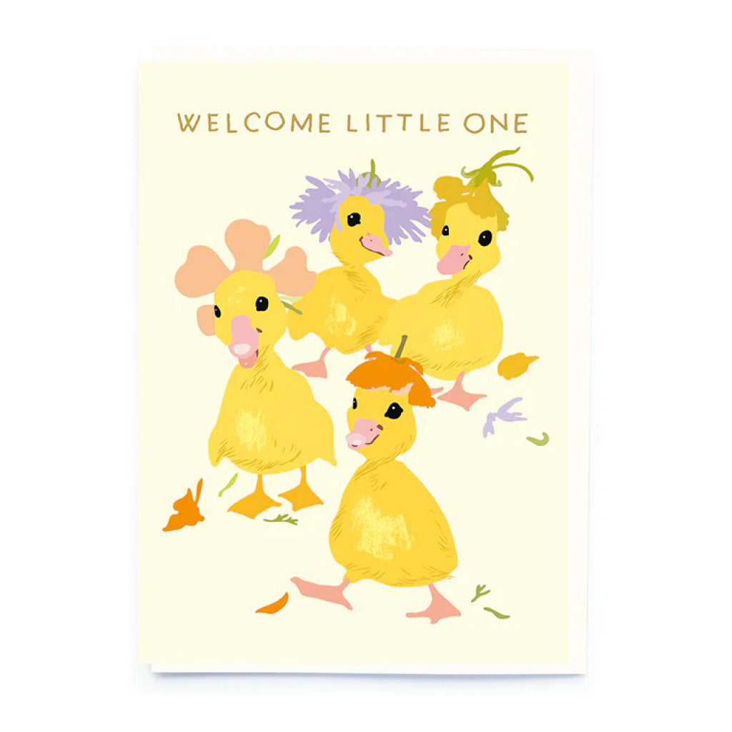 Baby Ducklings Card.