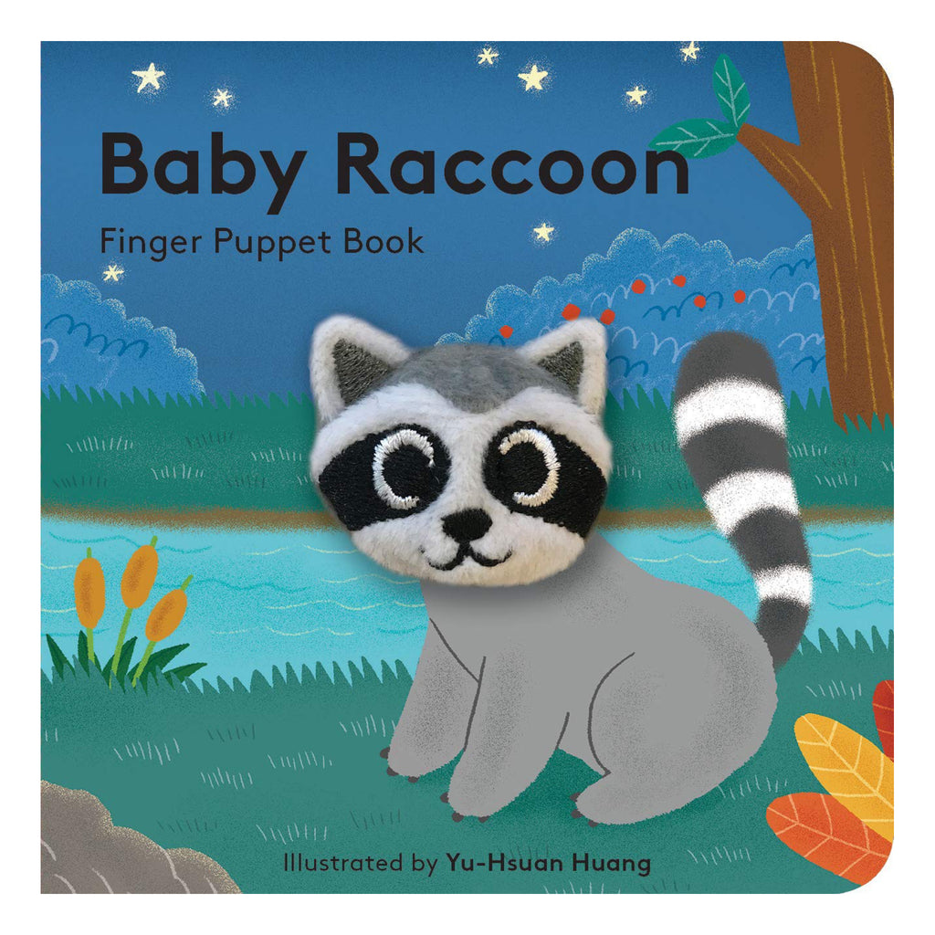 Baby Raccoon Finger Puppet Book.