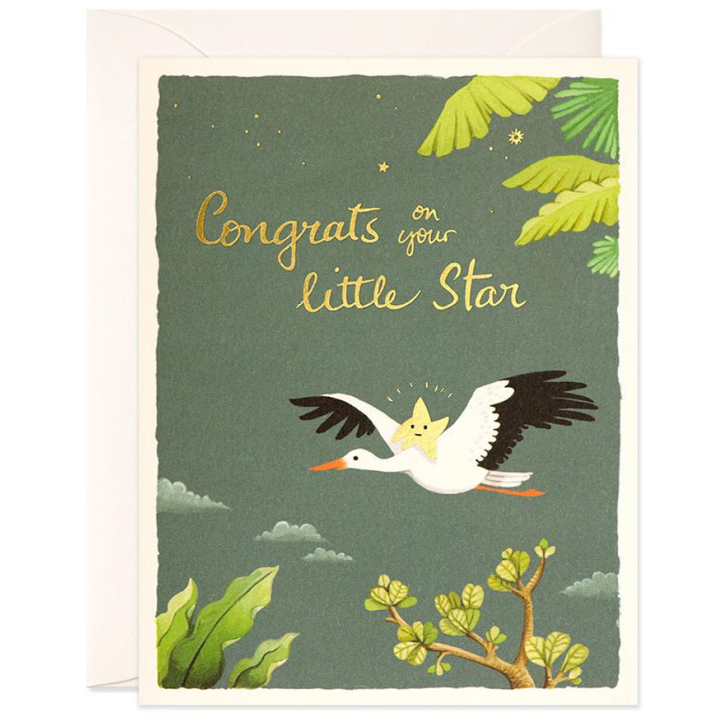 Baby Star Greeting Card.