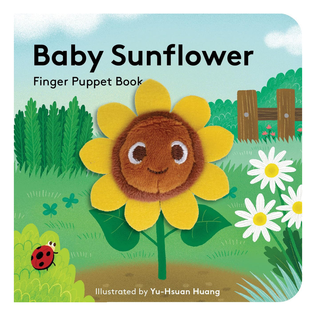 Baby Sunflower Finger Puppet Book.