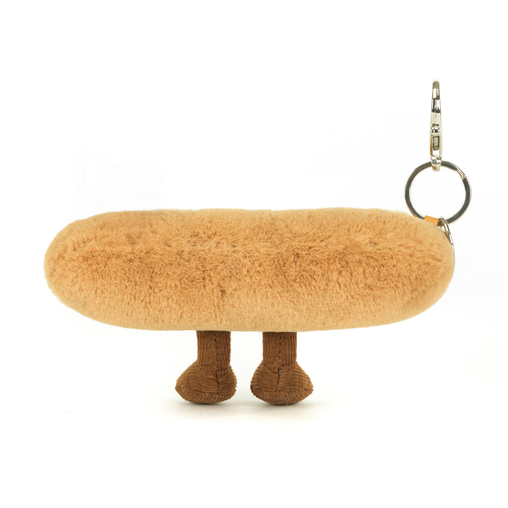 Back of Amuseables Baguette Bag Charm.