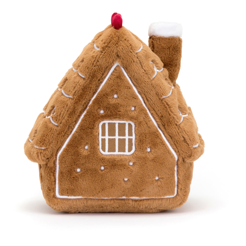 Back of Amuseables Gingerbread House.