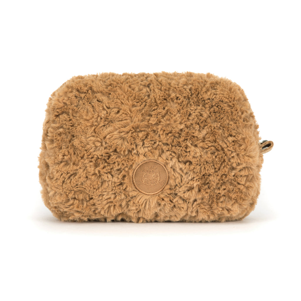 Back of Bartholomew Bear Pouch.