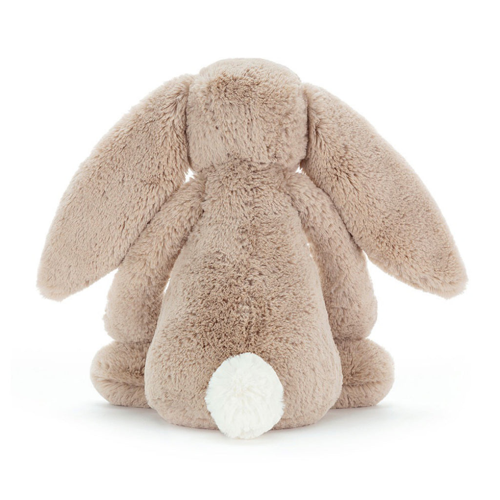 Back of Bashful Beige Bunny Large.