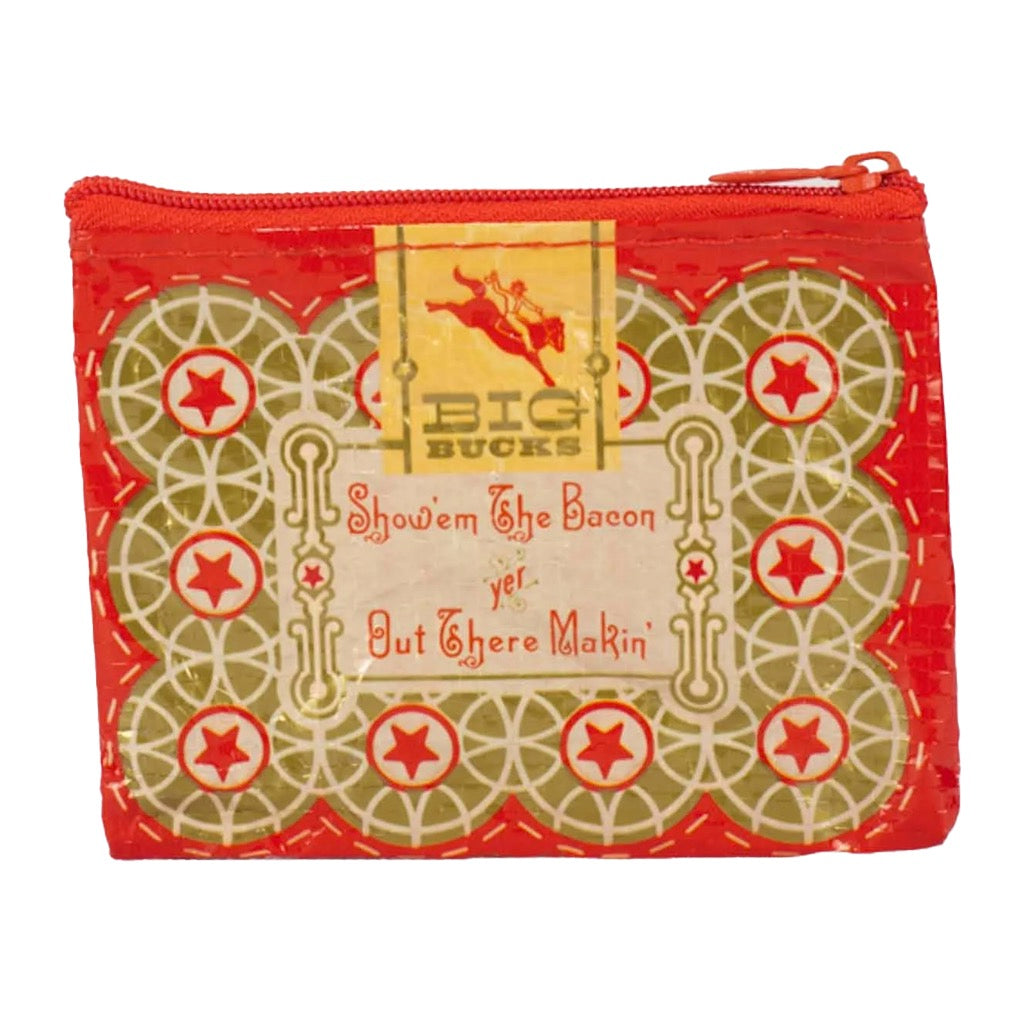 Back of Boss Lady Coin Purse.