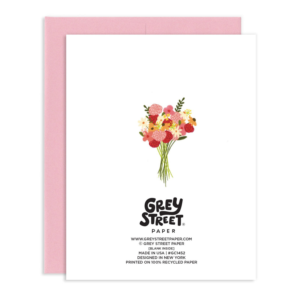 Back of Capy Valentine's Day Greeting Card.