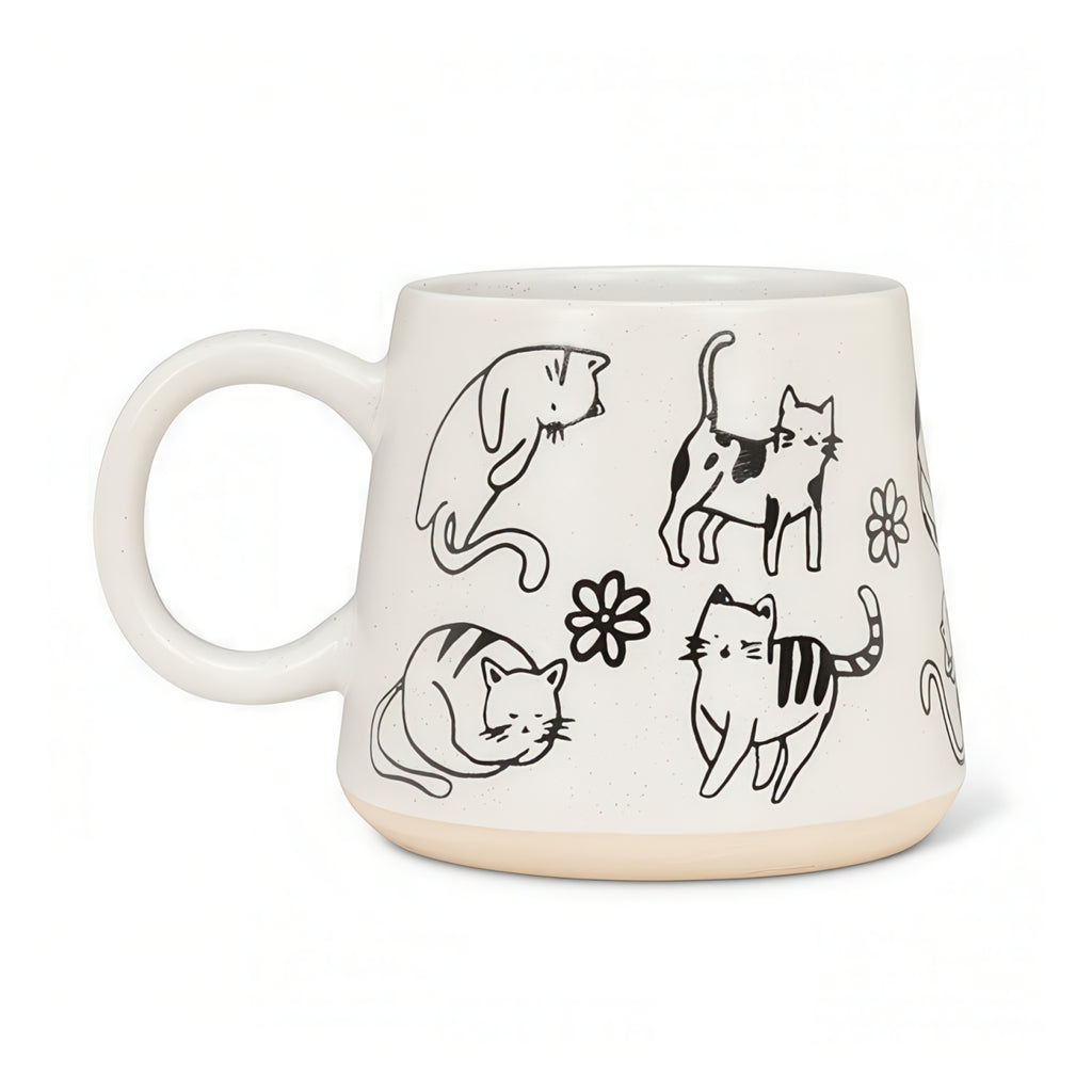Back of Cats Oversized Mug.