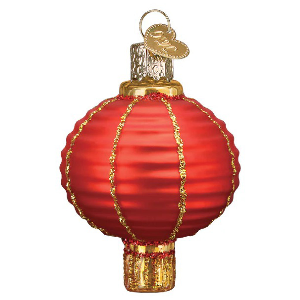 Back of Chinese Lantern Ornament.