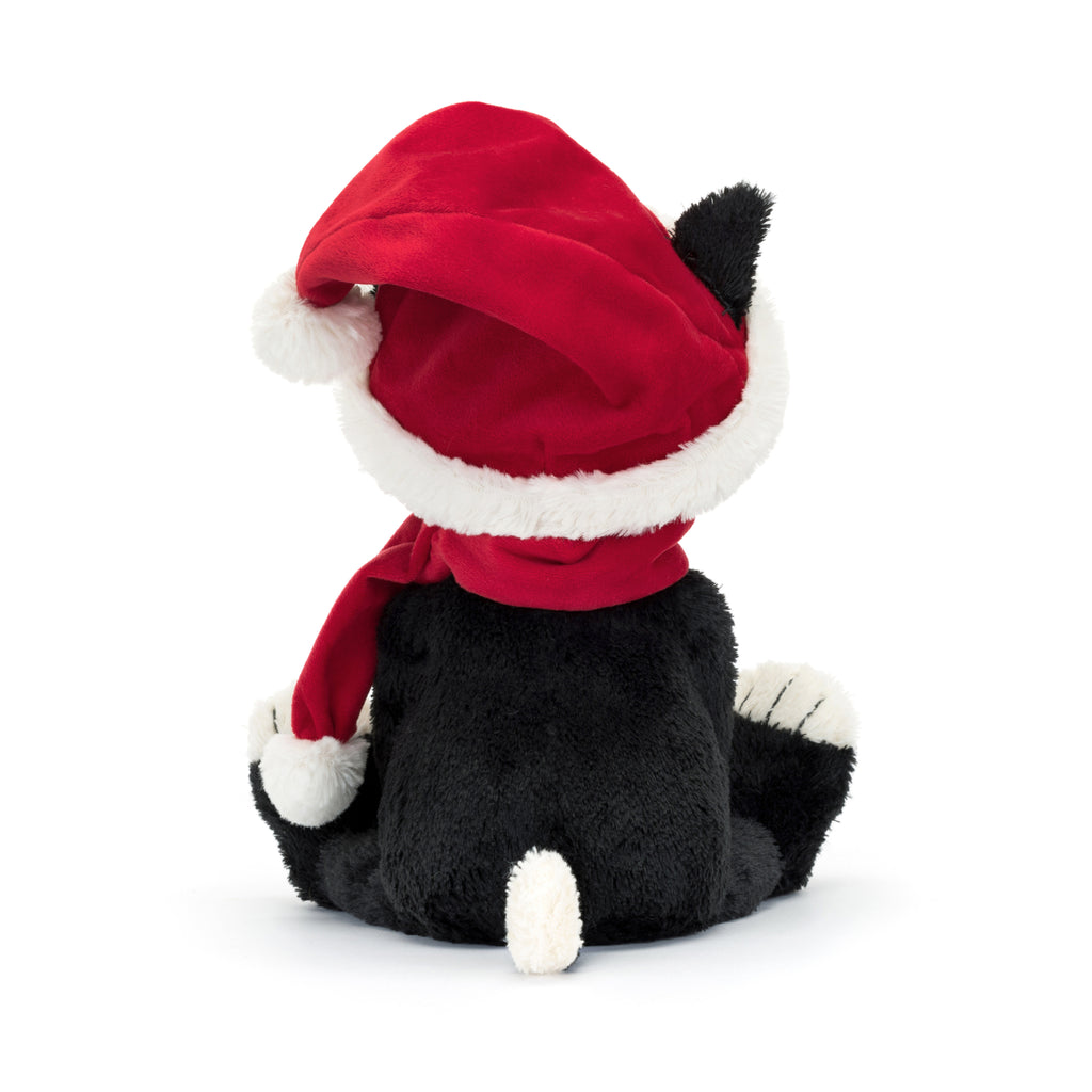 Back of Christmas Jellycat Jack.