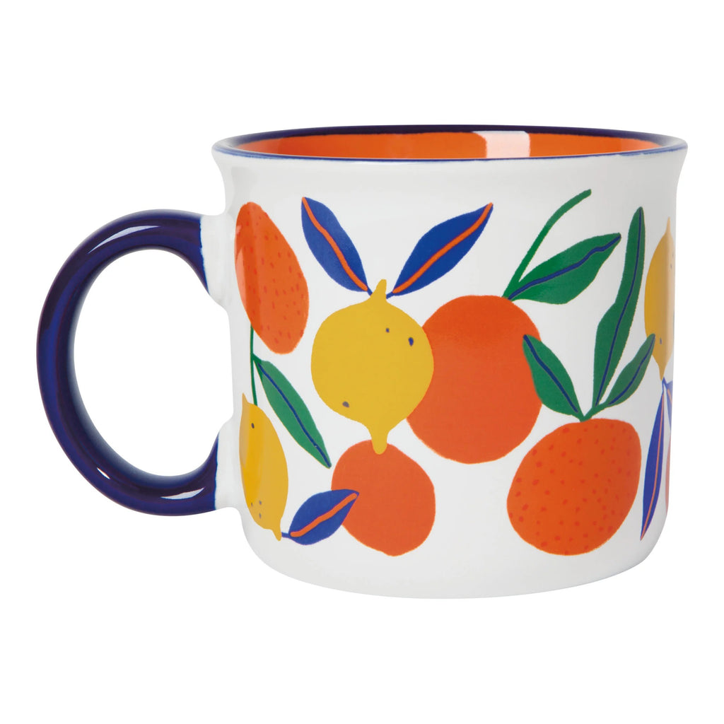 Back of Citrus Burst Wander Mug.