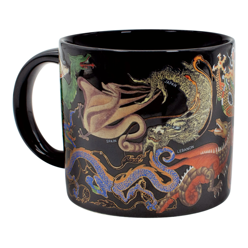 Back of Dragons Mug.