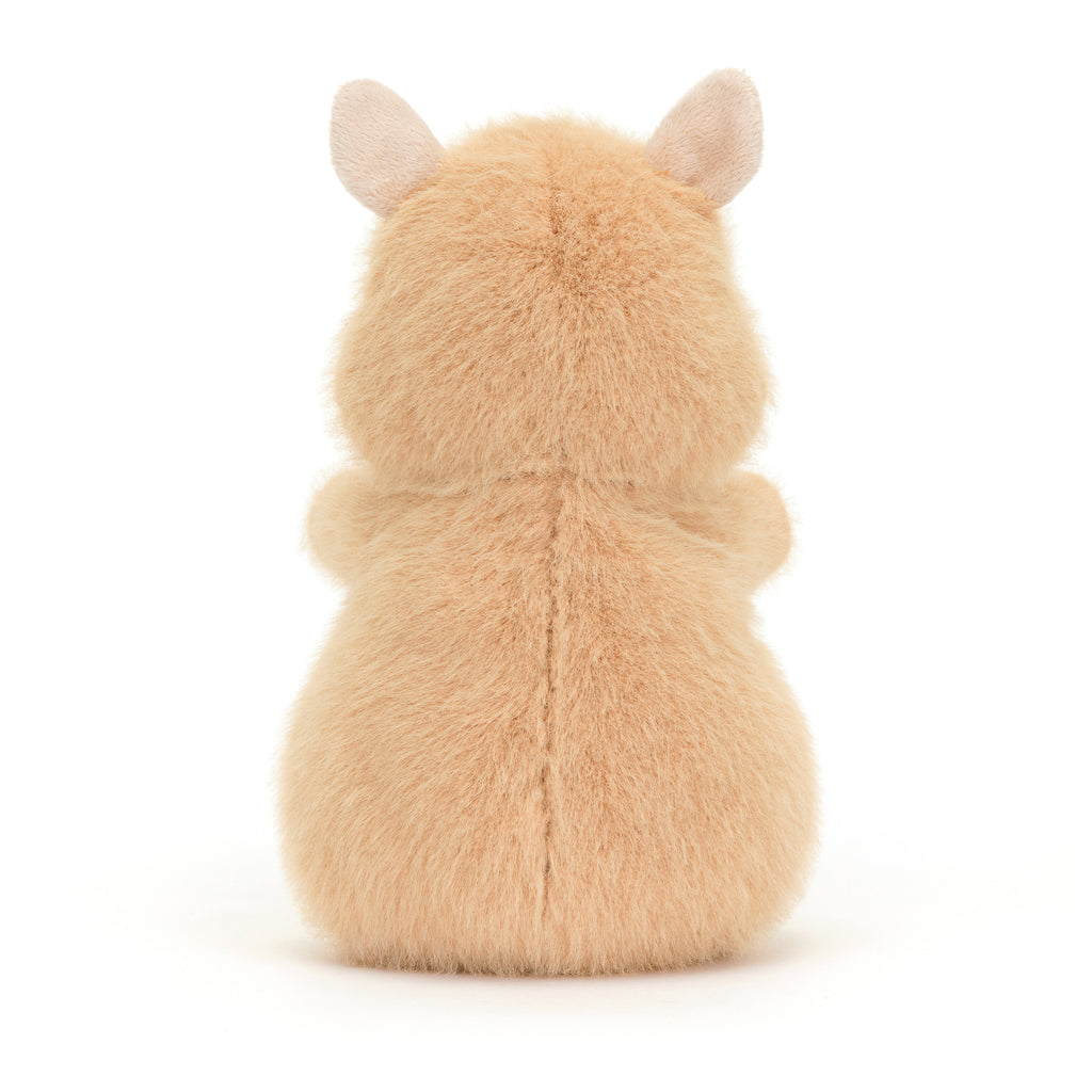 Back of Hank Hamster.