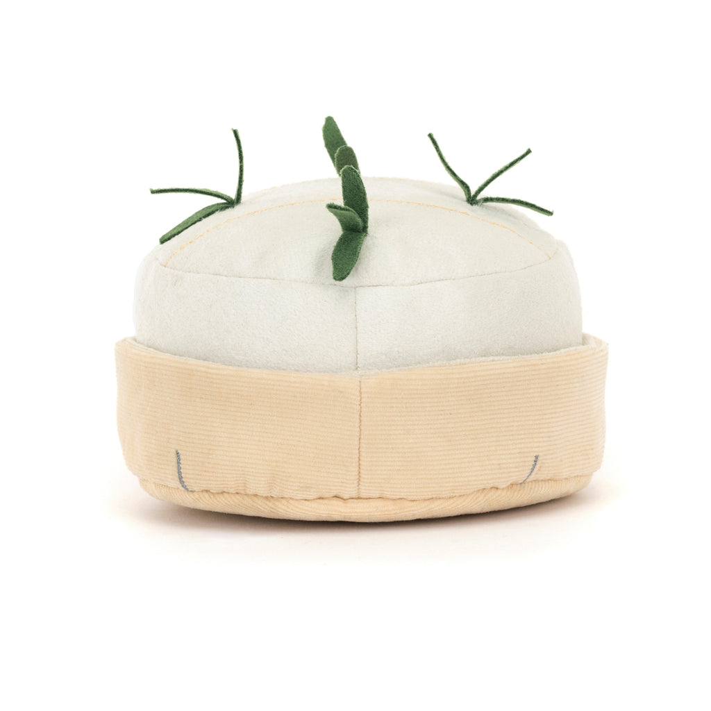 Back of Jellycat Amuseables Camembert.