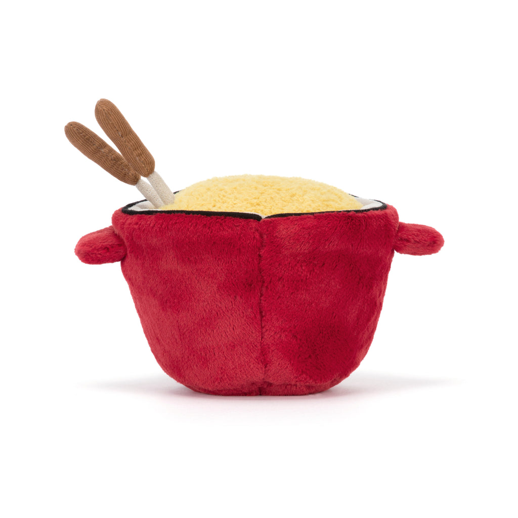 Back of Jellycat Amuseables Cheese Fondue.