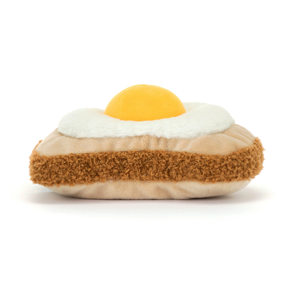 Back of Jellycat Amuseables Egglantine Egg On Toast.