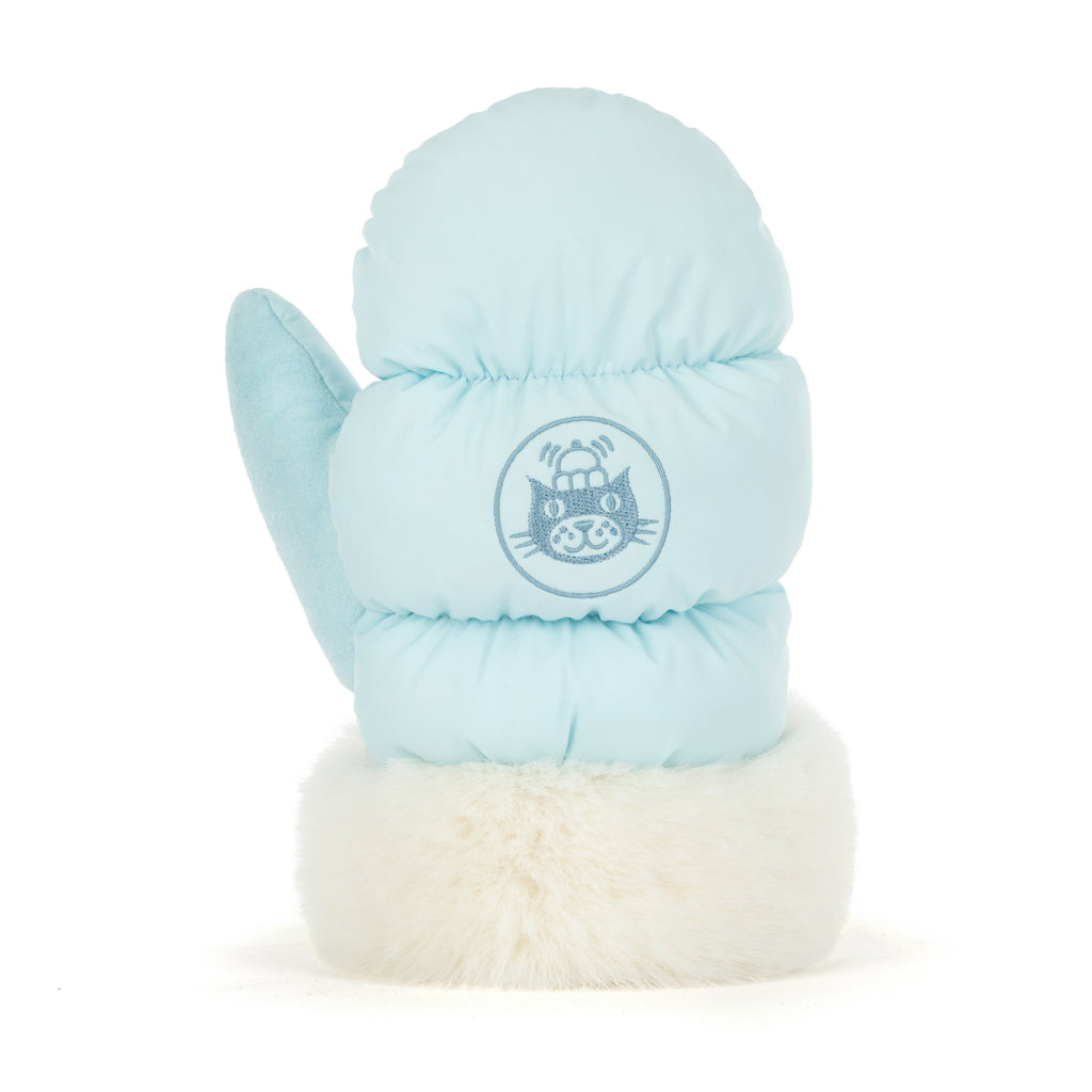 Back of Jellycat Amuseables Mitten.