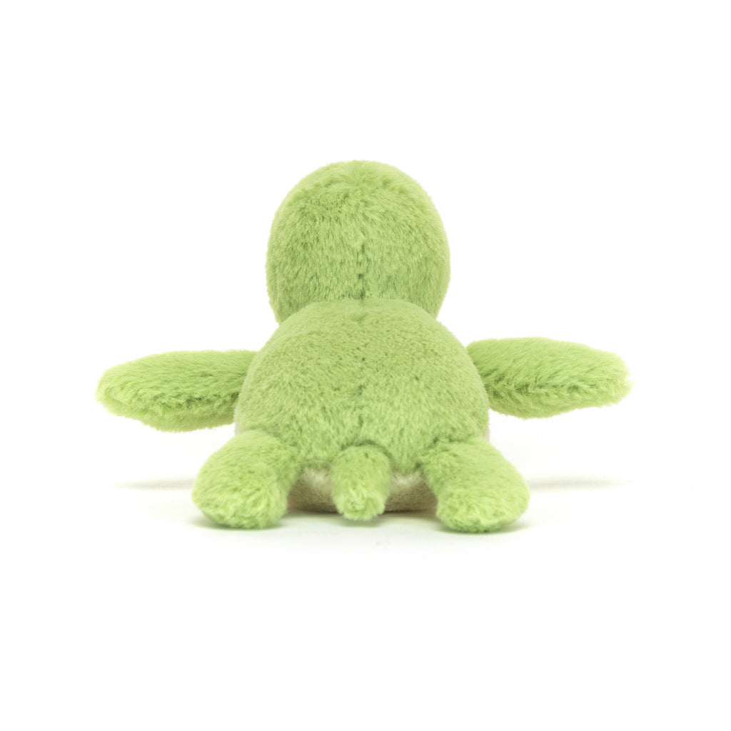 Back of Jellycat Fluffy Turtle.